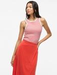 Топ Vila, белый/красный - фото 5