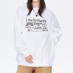 Свитшот женский YIVIKII, белый - фото 5