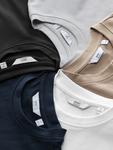 Рубашка Next, цвет Camel/Navy/Light grey/Black/White - фото 4