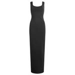 Платье с квадратным вырезом Entire Studios, Soot - фото