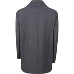 SportMax Двубортное пальто, Gray - фото 4