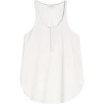 Топ с косым кроем Lemaire, кремовый - фото