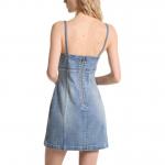 MICHAEL KORS Платье-чехол MMK SS24 женское denim blue - фото 4