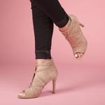 Женские ботильоны Brinley Co. с вырезами, Olive - фото 7