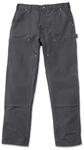 Брюки Carhartt Firm Duck Double-Front Work Dungaree Pants, черный - фото 3