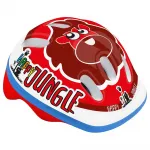 Шлем Mvtek Happy Jungle ARTA Junior, красный - фото