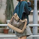 Lee Тканевая сумка через плечо унисекс цвета хаки, Khaki - фото 6