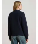 Шерстяной кардиган Regular fit Lauren Ralph Lauren, синий - фото 3