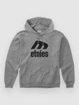 Худи Etnies Icon E Hoodie, grey/black - фото