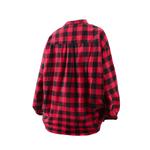 Футболка унисекс BRUMAIRE, синяя в клетку - фото 6