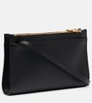 Мини-сумка через плечо с кожаным замком Tom Ford, черный - фото 4