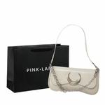 Женская сумка через плечо Pink·Land, Белый - фото 2