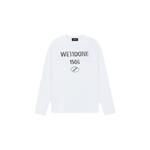 Футболка унисекс WE11DONE, белый - фото