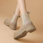 Ботинки Челси женские Boerdiqi, черный - фото 11