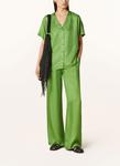 Шелковые брюки Mrs & Hugs, зеленый - фото 2