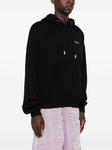 Off-White худи с вышитым логотипом, черный - фото 4