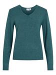 VILA Свитер 'VIRil' в цвете Petrol - фото