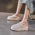 Закрытые тапочки для женщин POOQ, черный - фото 5