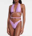 Верх бикини с пирсингом Same, Lilac - фото 2