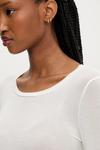 Лонгслив Answear.Lab, белый - фото 4
