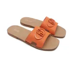 Кожаные тапочки Saba 06 Liu Jo, оранжевый - фото 2