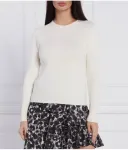 Свитер slim fit Silvian Heach, белый - фото