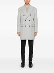 Manuel Ritz двубортное пальто, серый - фото 2