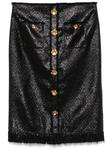 Giuseppe Di Morabito юбка мини с декоративными пуговицами, черный - фото