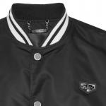 Нейлоновая бейсбольная куртка Philipp Plein, черный - фото 4