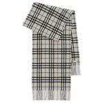 Клетчатый шарф с бахромой Burberry - фото 2
