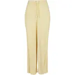 Брюки Urban Classics Plisse high waist, желтый - фото 3