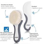 Расческа для волос из козьей шерсти Reer - фото 5