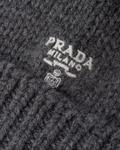 Кашемировая шапка Prada, серый - фото 3
