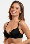 Бюстгальтер пуш-ап Vivisence, Black - фото