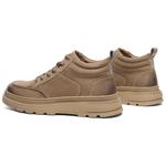 Ботинки мужские черные/желтые/коричневые BELLE, камуфляжные на флисовой подкладке - фото 9