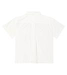 Рубашка из хлопкового джерси с логотипом Dolce&Gabbana, белый - фото 3