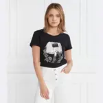 Футболка стандартного кроя Liu Jo, черный - фото 2