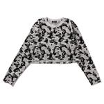 Свитшот женский A BATHING APE, серый - фото