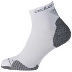 Носки Odlo Ceramicool Graphic Quarter short, белый - фото