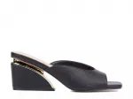 Carissa Wedge Мюли Torgeis, Black - фото 2