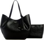 Сумка-тоут Amorette 2 в 1 GUESS, Black - фото