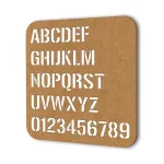 Письмо 04, Syndrome Stencils - Letter - фото