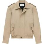 SAINT LAURENT Детализированная бомбер куртка, Light Gray - фото 3