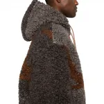 Куртка с капюшоном LOEWE, коричневый - фото 6