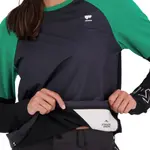 Женская джерси Tarn Merino Shift Wind Mons Royale, Pop Green/Black - фото 4