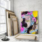 Картина на холсте Hustling Sharks Money Shark, синий - фото 3