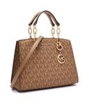 Сумка-тоут Michael Kors Cinthia, коричневый - фото 4