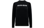 Свитер женский Miu Miu, черный - фото
