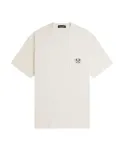 Футболка с карманом в классическом стиле Fred Perry, белый - фото