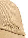 Кепка из льняной смеси Moncler, нейтральный - фото 3